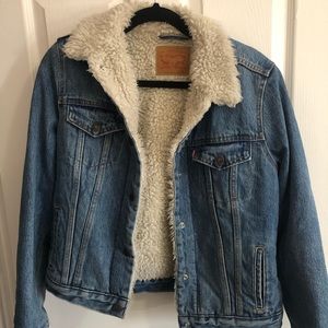 Levi’s Sherpa Lined Denim Jacket